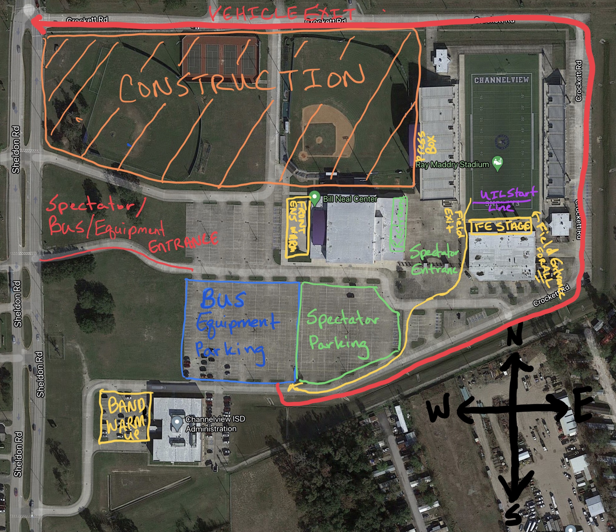 Host Letter Maps Region 19 UIL Music